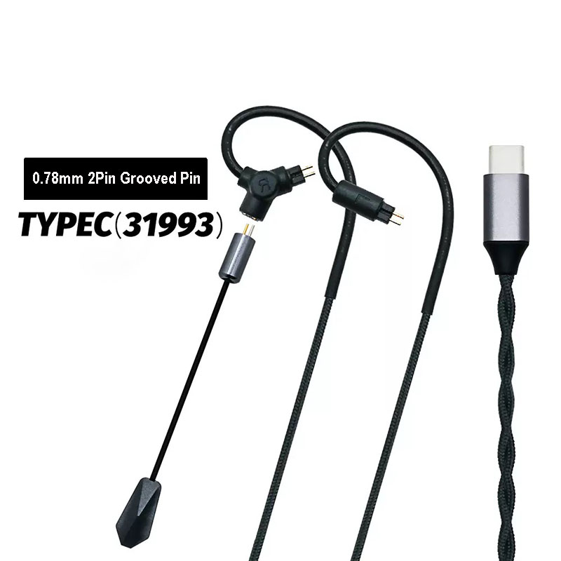 Esports Gaming Gear - 0.78 QDC MMCX Oyun Kulaklık Kablosu