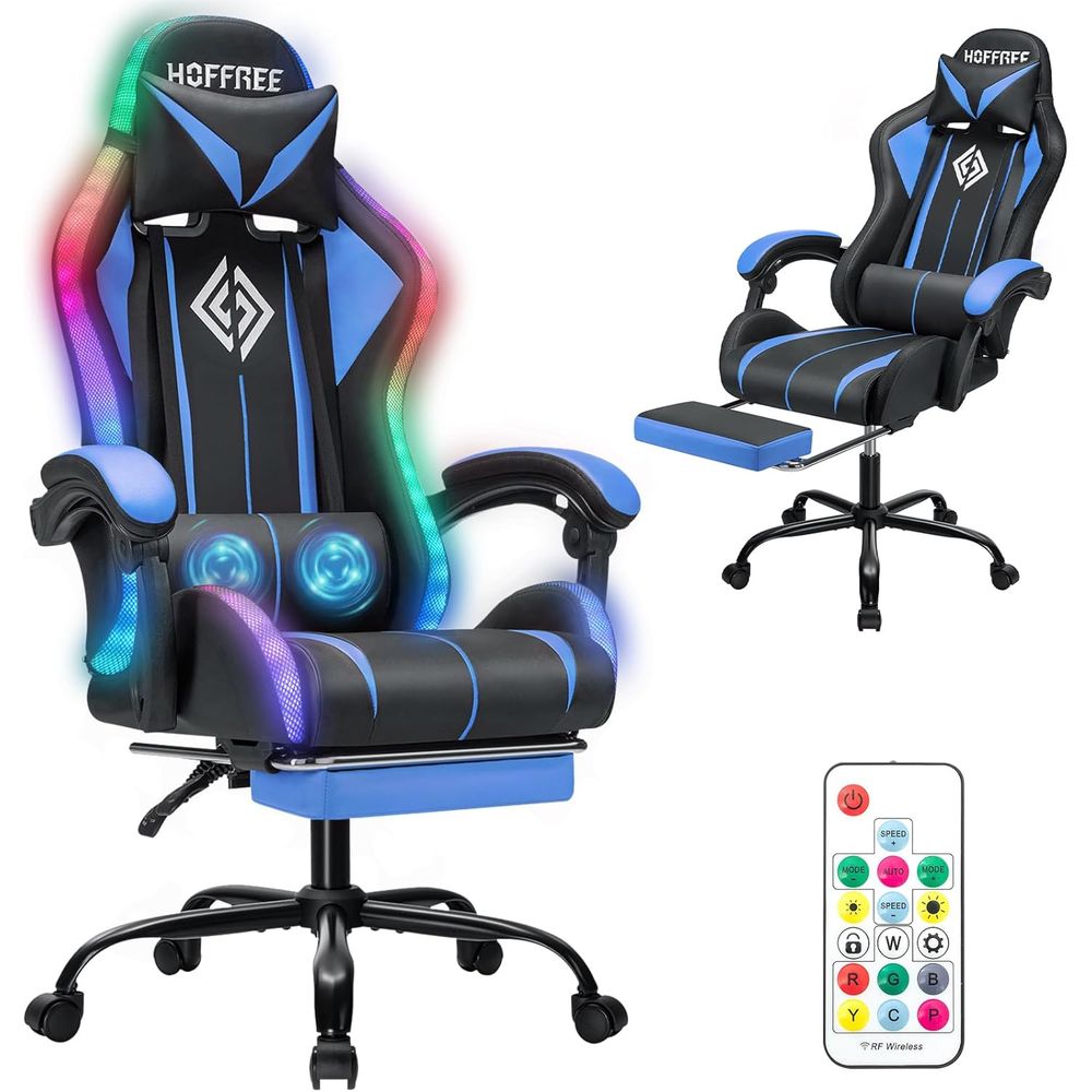 Masajlı RGB Işıklı LED Oyuncu  - Video Gaming & Esports Usd Acc incelemesi ve fiyatı
